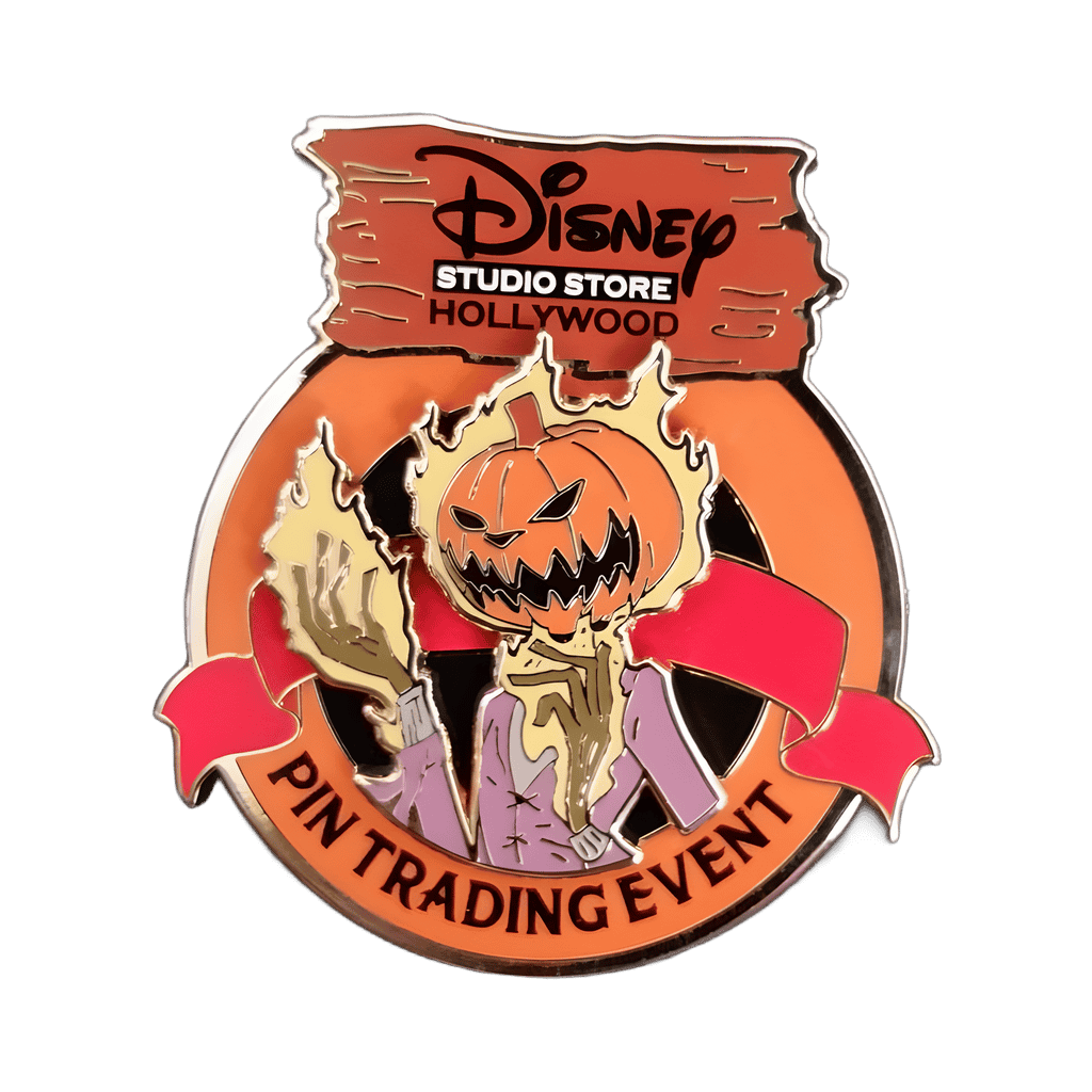 Pumpkin King Pin Trading Night Logo - PTE Disney pin
