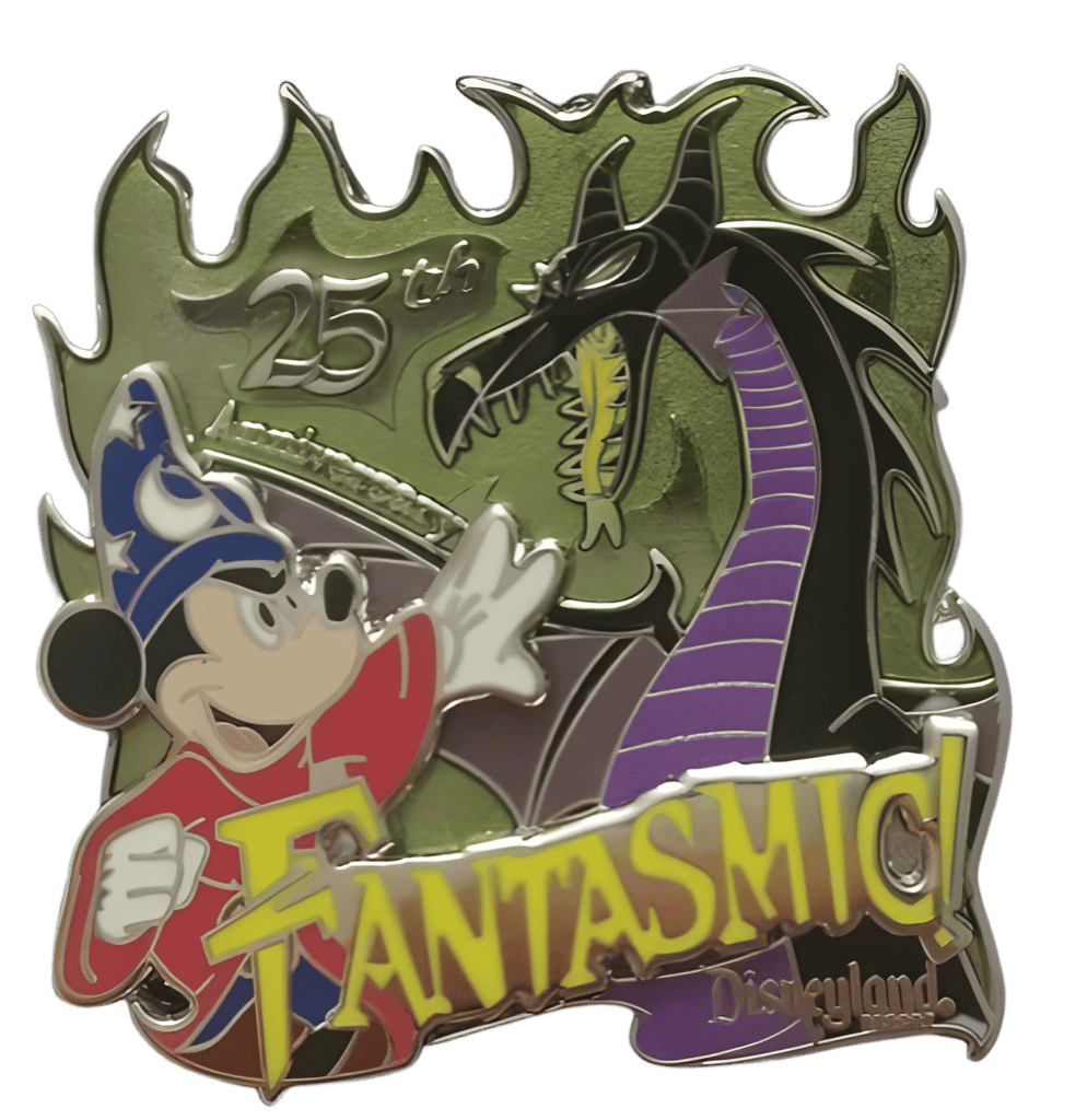 Sorcerer Mickey and Maleficent Dragon Disney pin