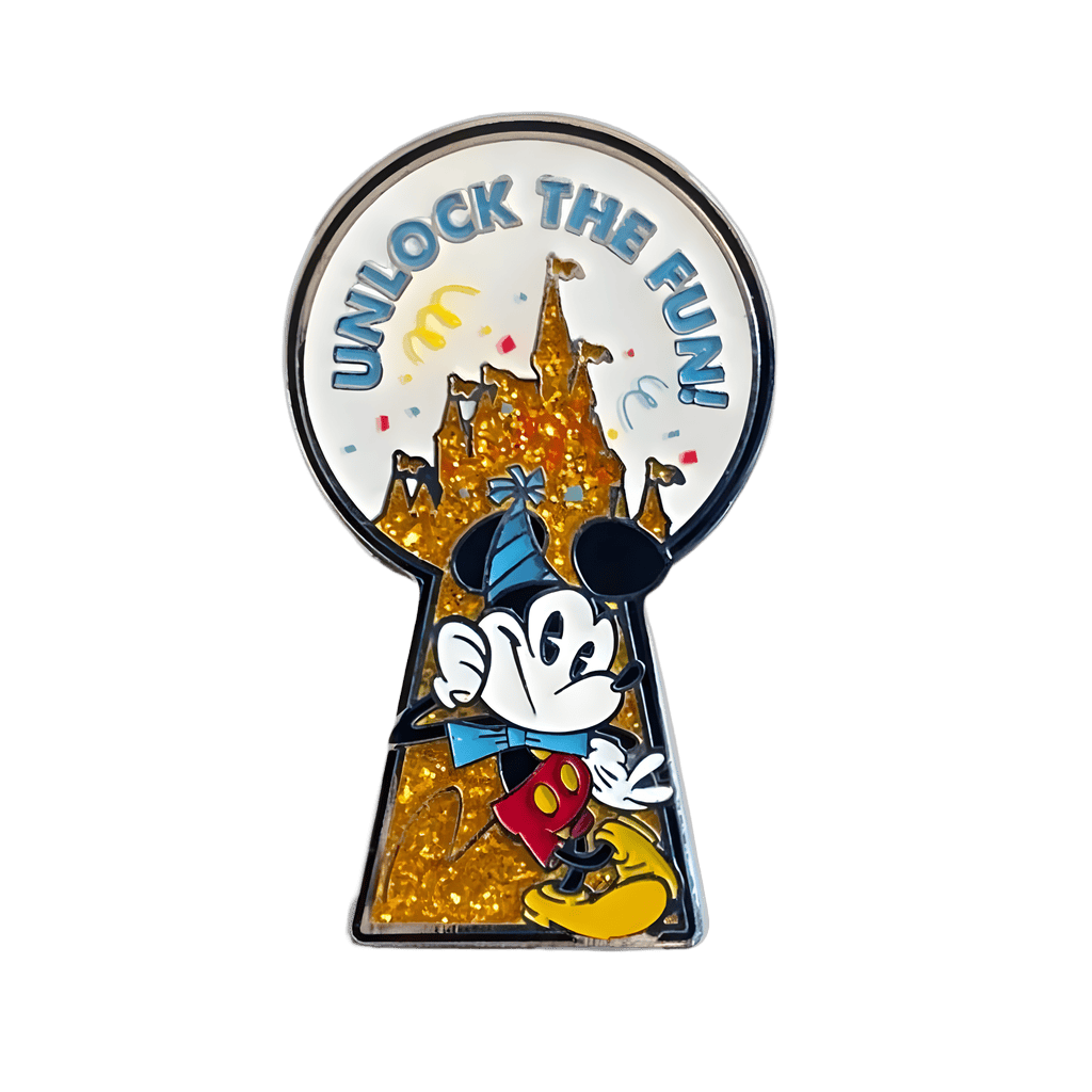 Keyhole Glitter Castle - Unlock the Fun! Disney pin