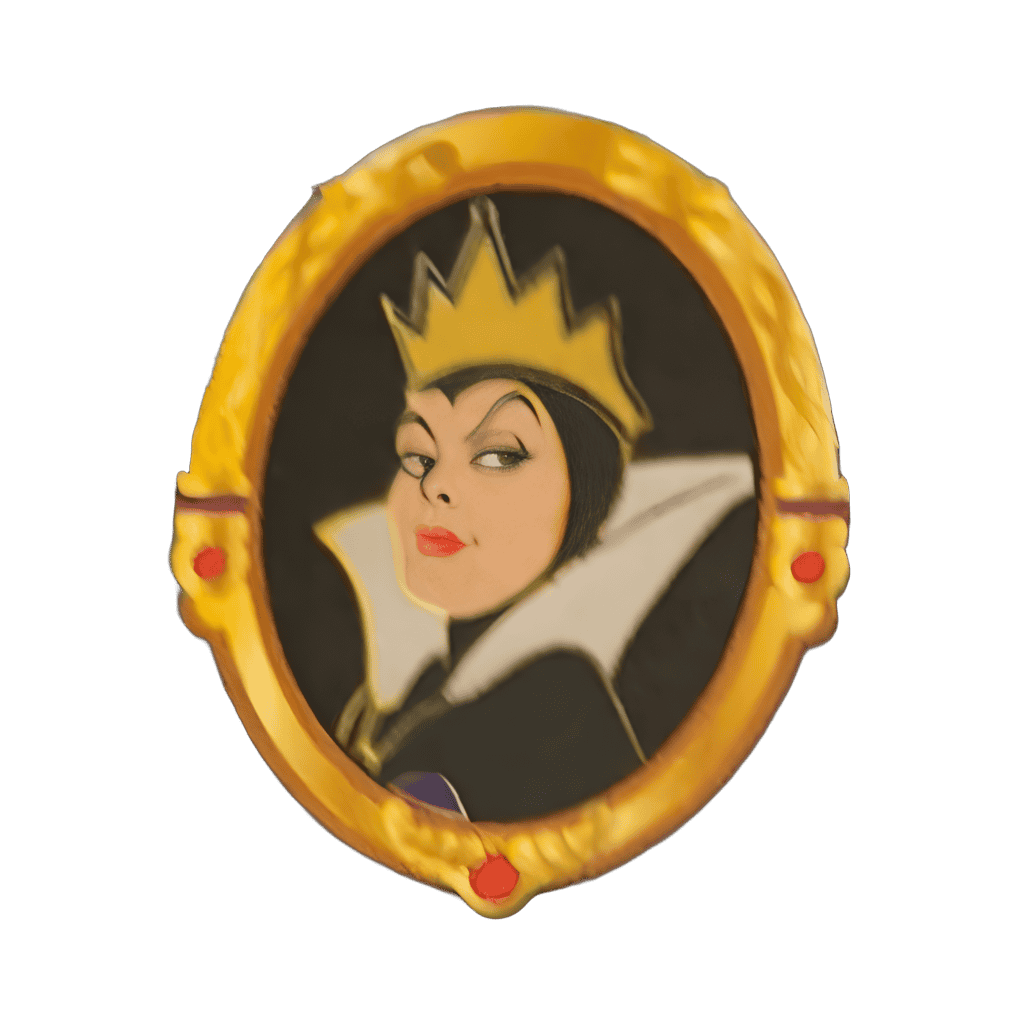 Evil Queen in Mirror Disney pin