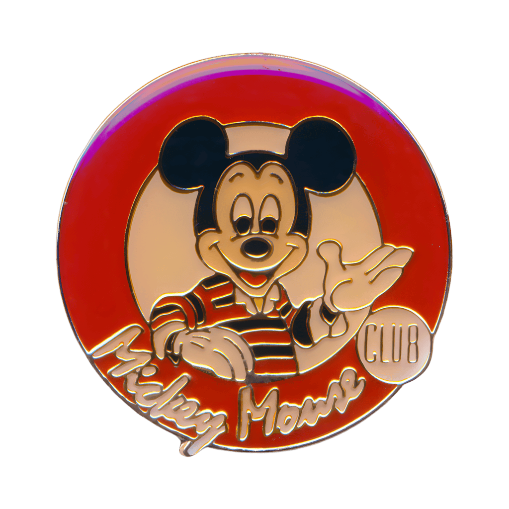 The Mickey Mouse CLub Logo Disney pin