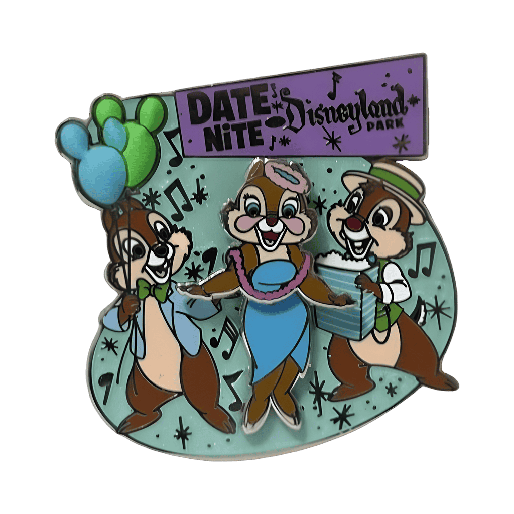 Chip, Dale and Clarice Pivot Disney pin