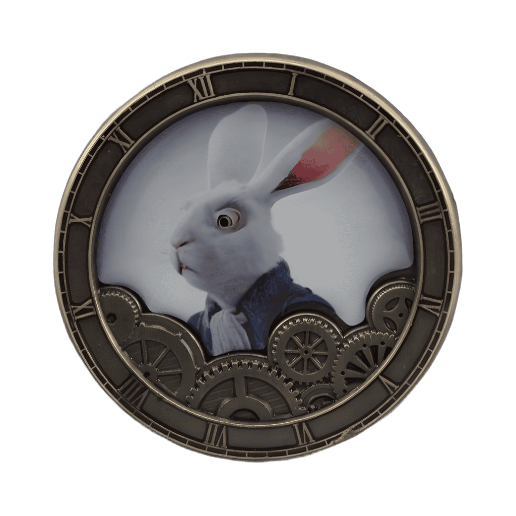 White Rabbit Disney pin