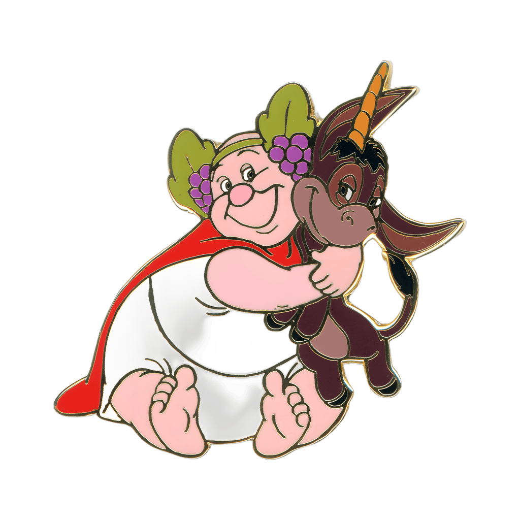 Bacchus and Jachcus Disney pin