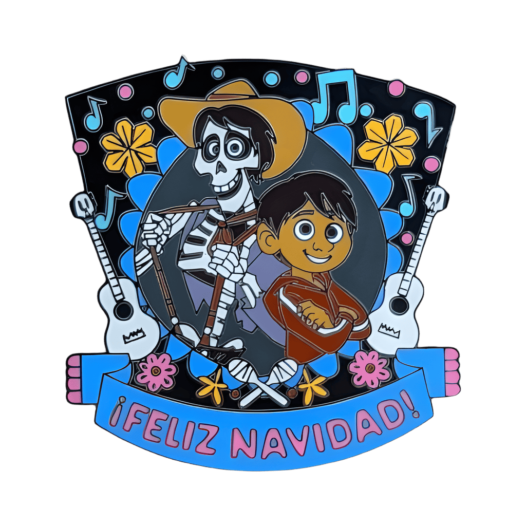 Feliz Navidad - Miguel and Hector Disney pin
