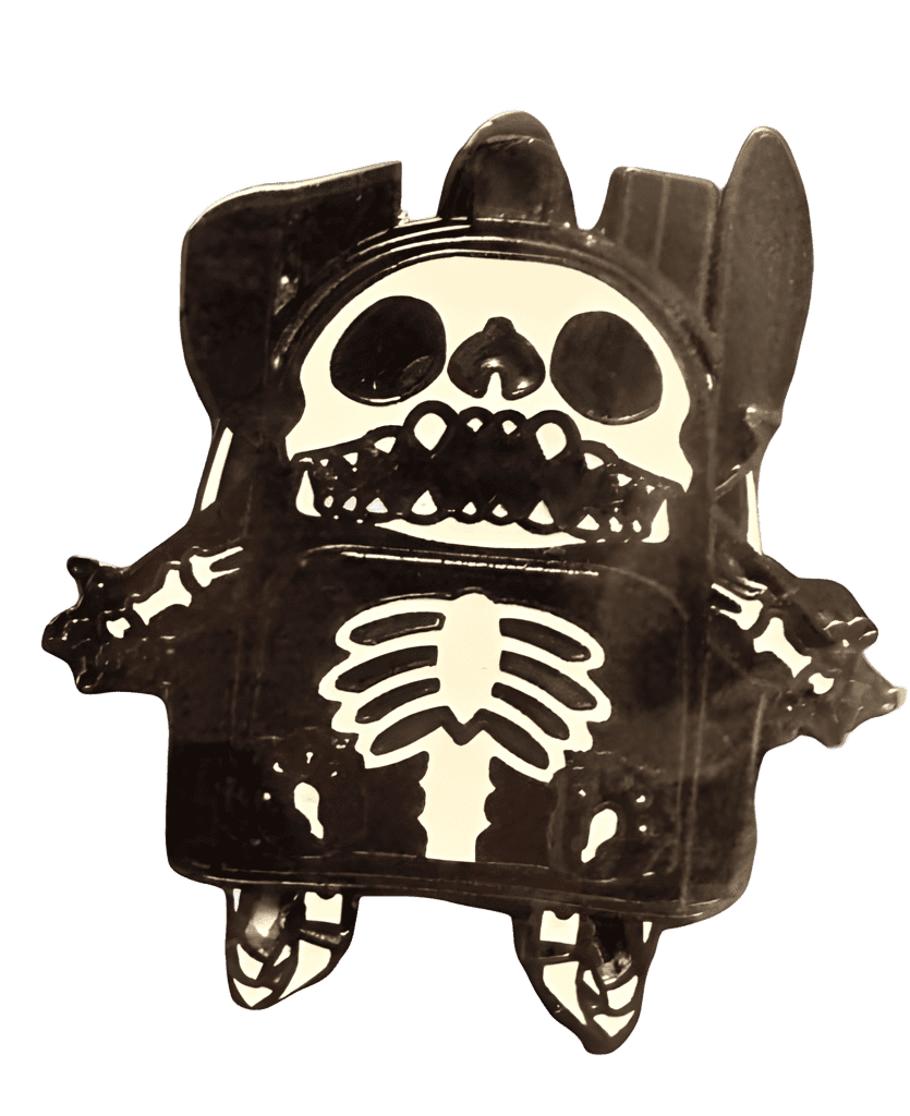 Stitch Skeleton Mini Backpack Disney pin