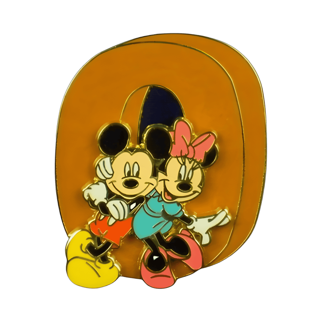 Mickey and Minnie "0" Disney pin