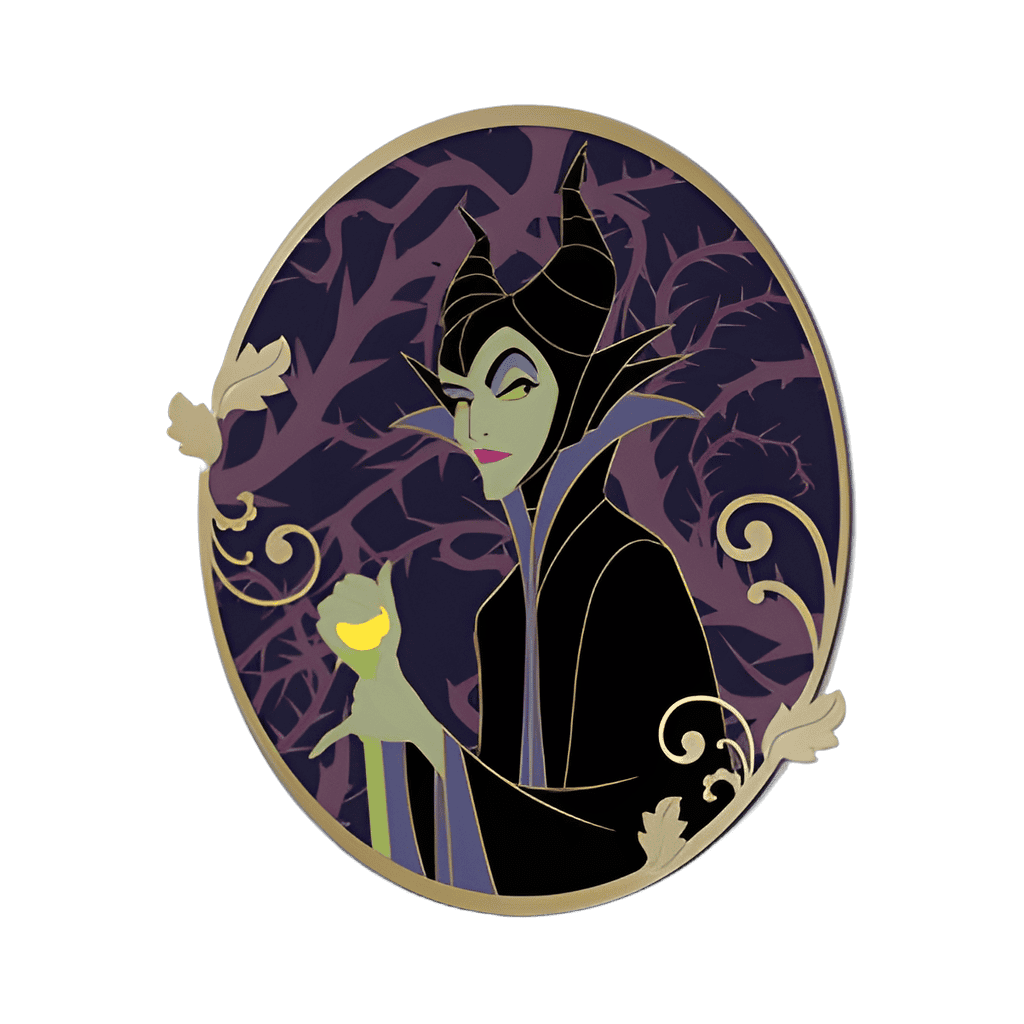 Maleficent Disney pin
