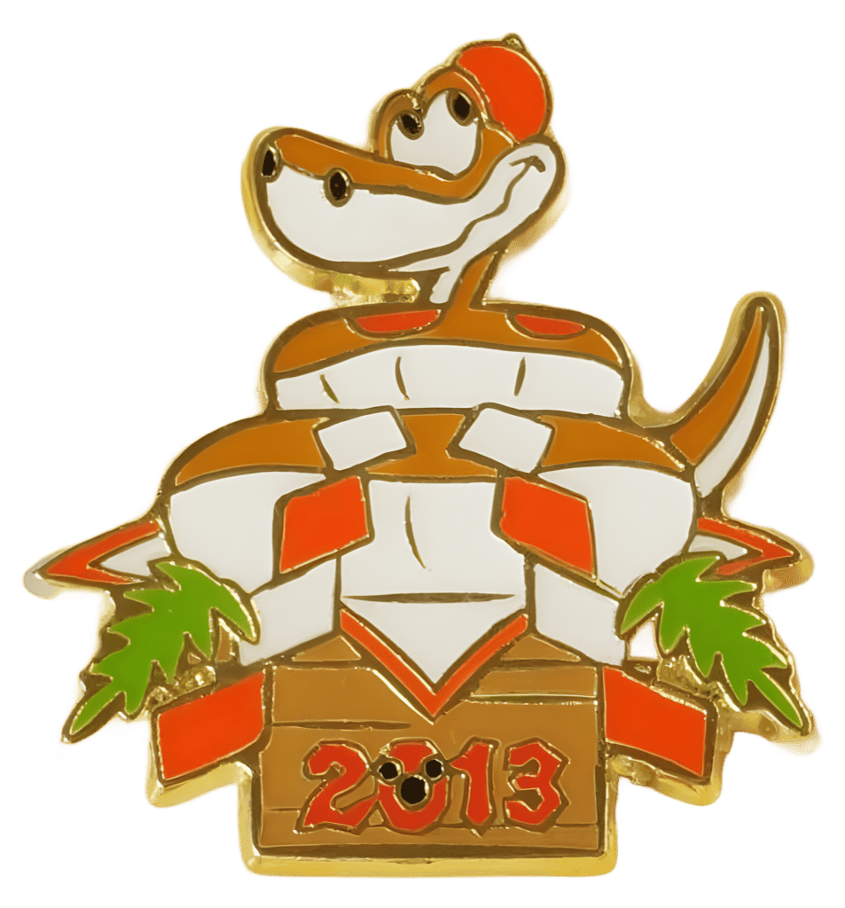 Kaa Disney pin