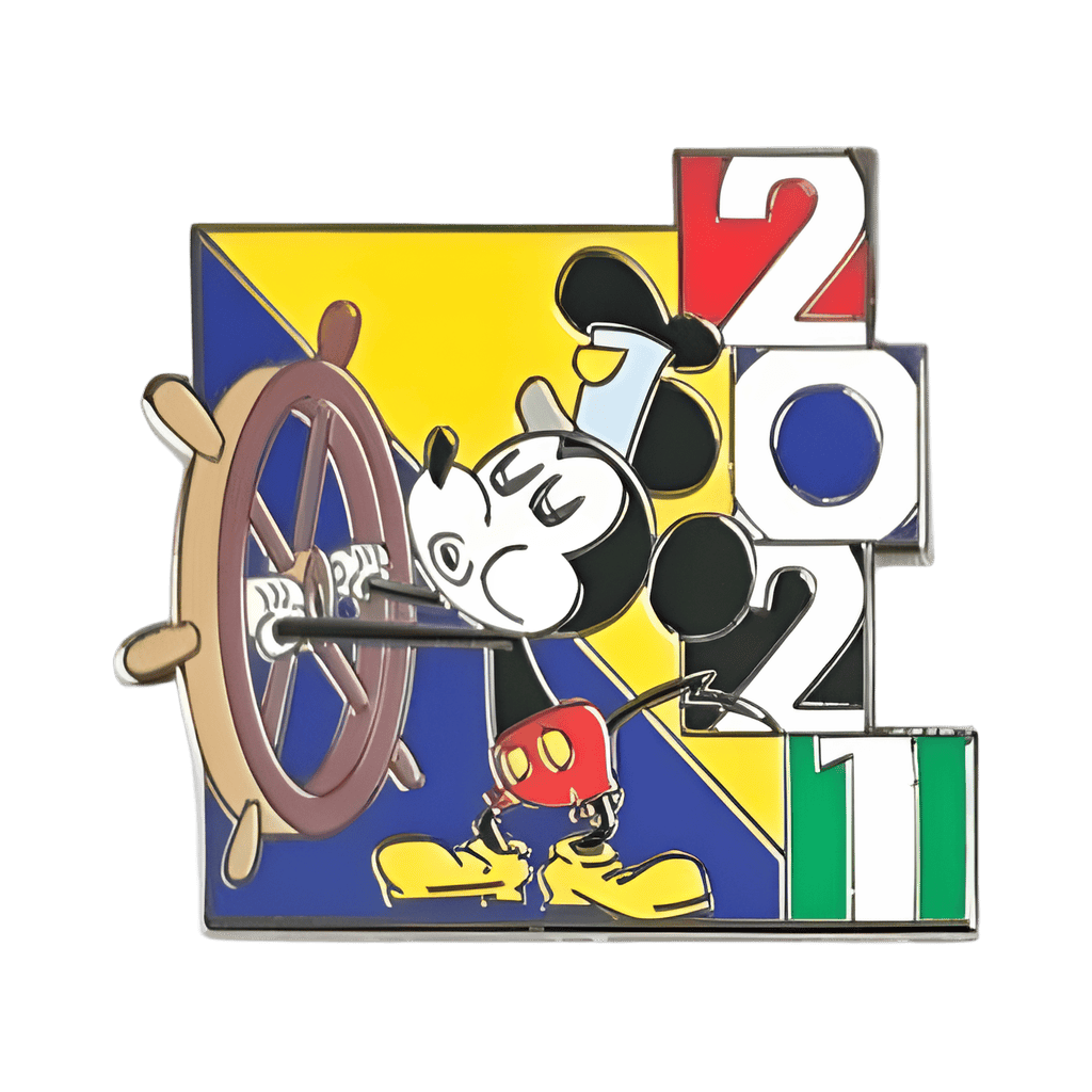 Steamboat Willie Disney pin