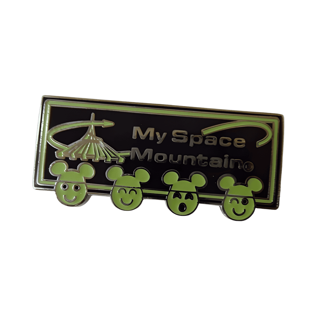 My Space Mountain Disney pin