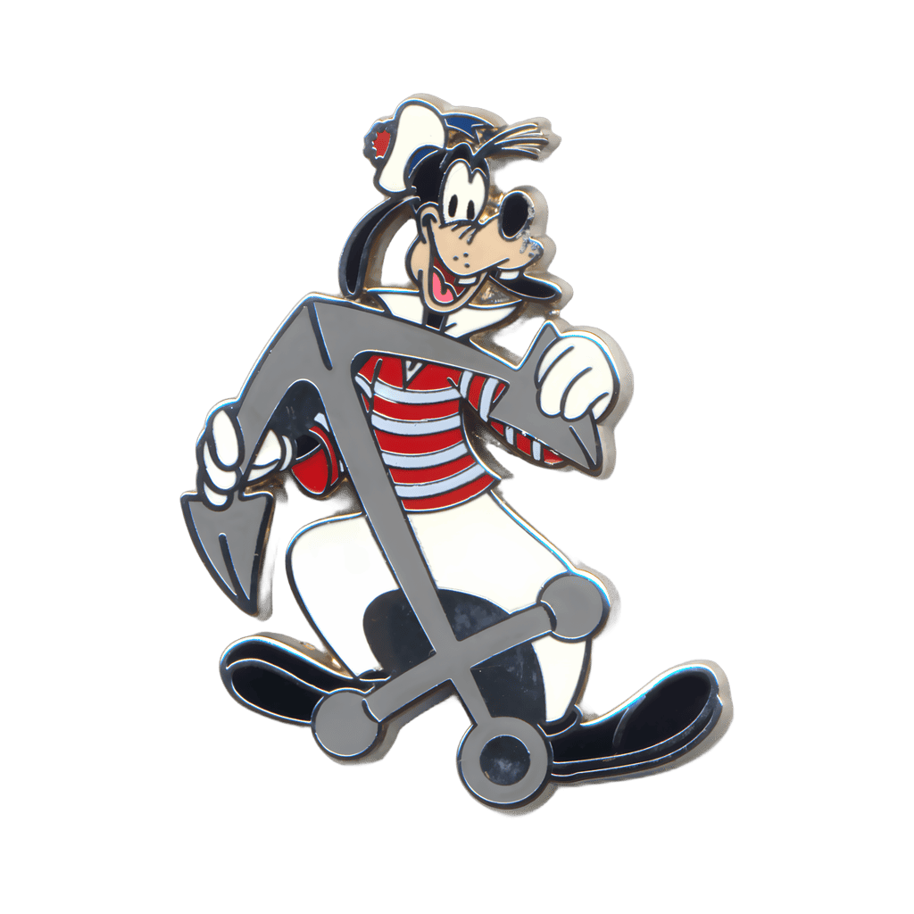 Goofy Holding an Anchor Disney pin