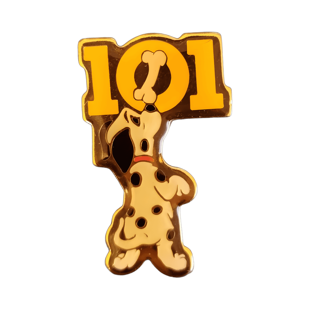 101 Dalmatians Puppy (Yellow) Disney pin