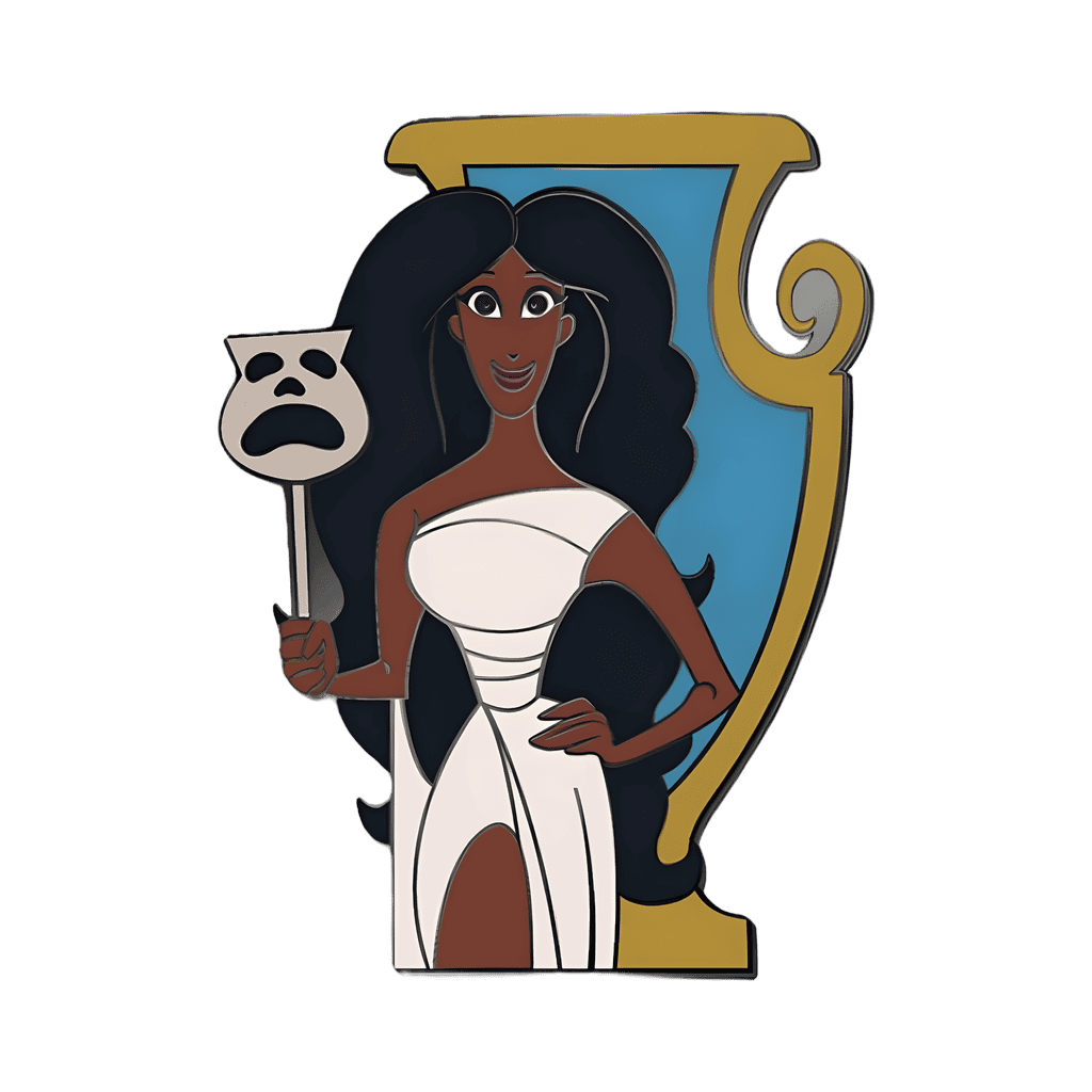 Melpomene Disney pin
