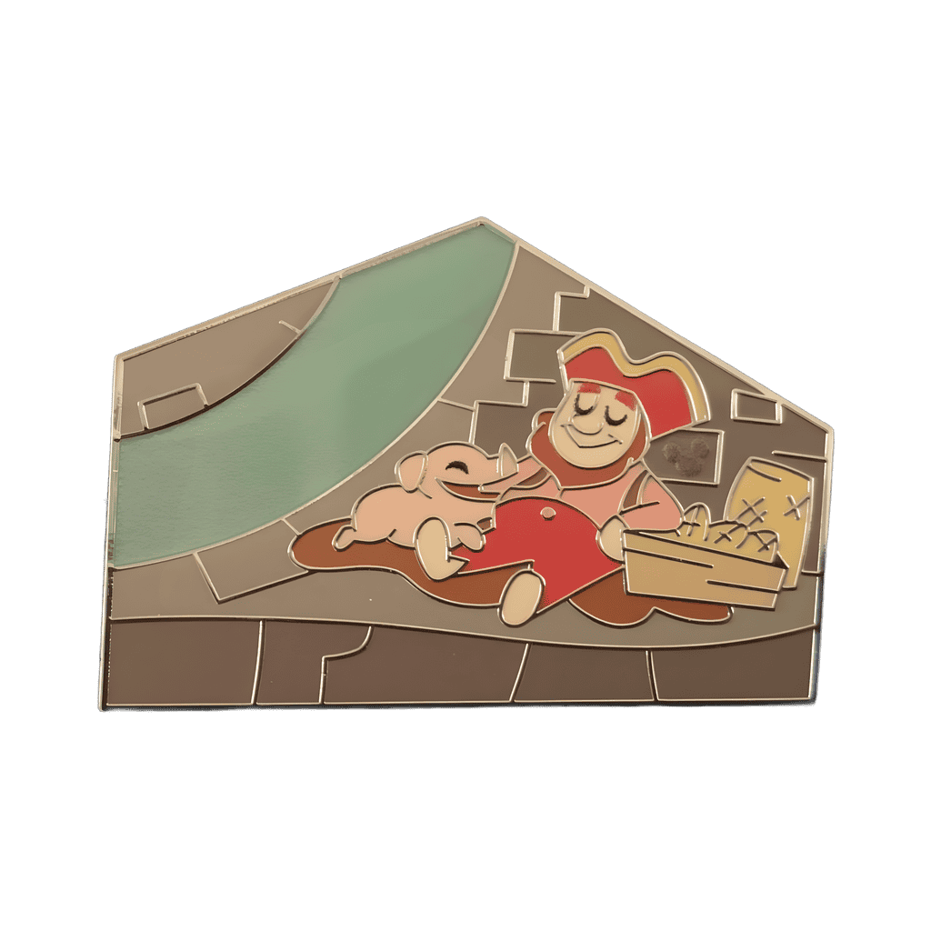 Pirates with pig Disney pin