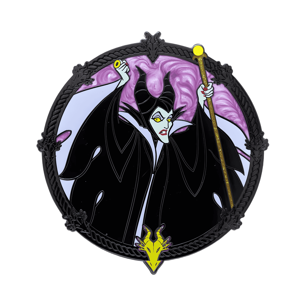 Maleficent Disney pin