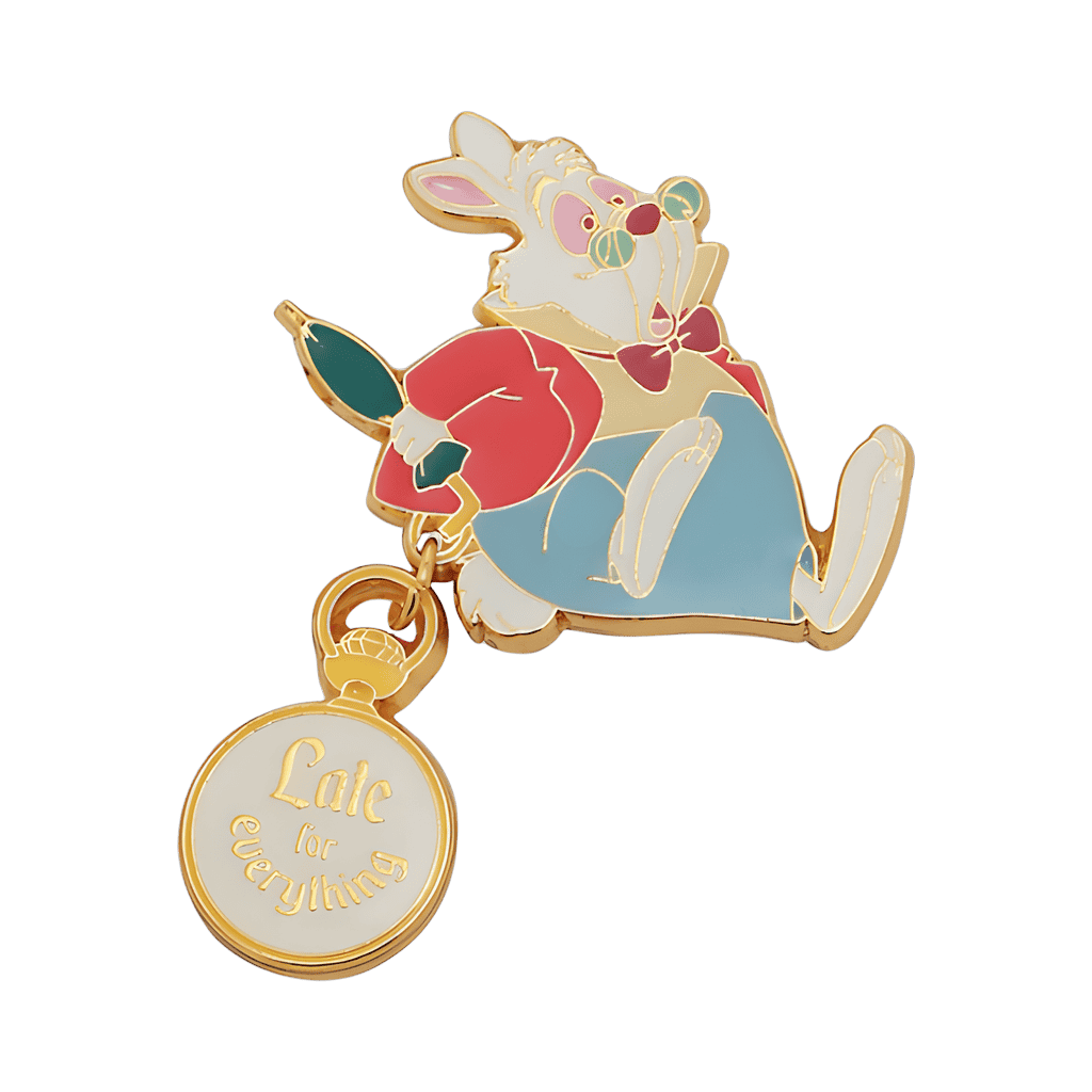 White Rabbit - Late for Everything Disney pin