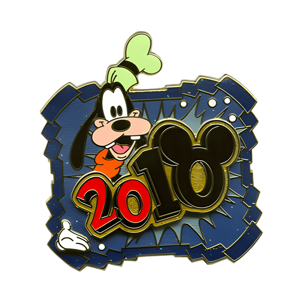 White glove - dated 2010 - Goofy Disney pin
