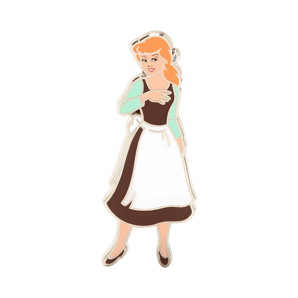 Cinderella in Brown Dress Disney pin