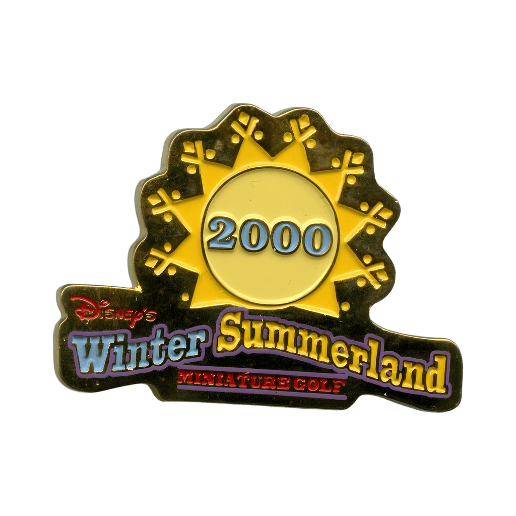 Disney's Winter Summerland Miniature Golf 2000 Disney pin
