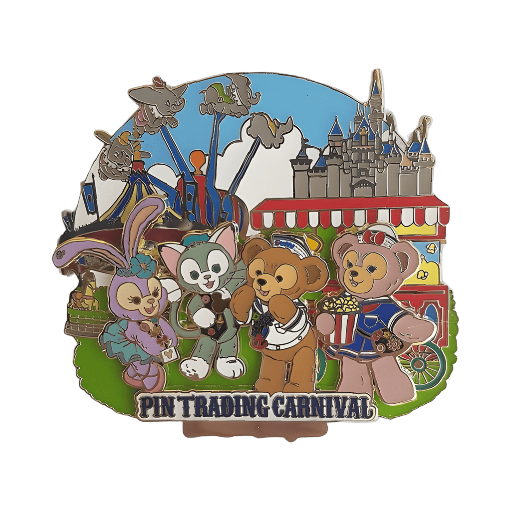 Stella Lou, Gelatoni , Duffy the Disney bear and Shellie May Disney pin