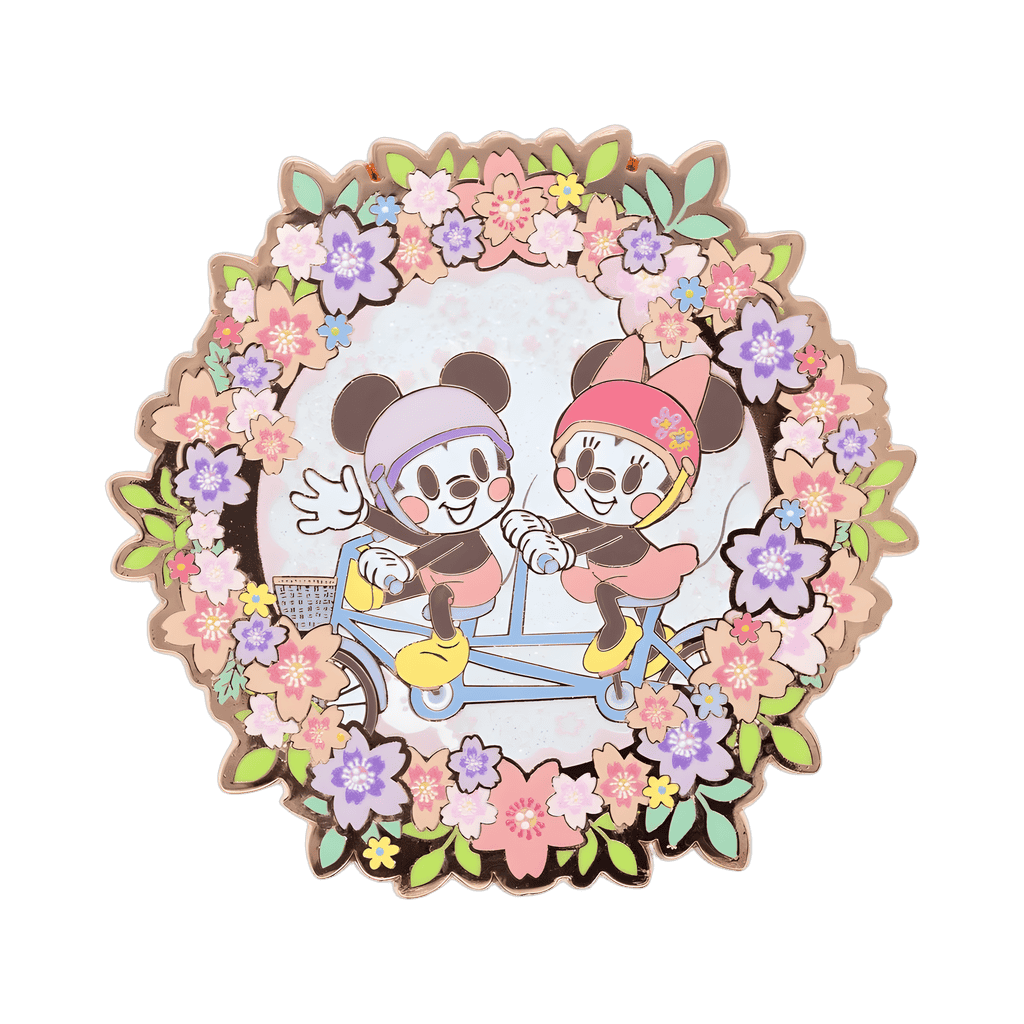 Mickey & Minnie Bicycle Disney pin