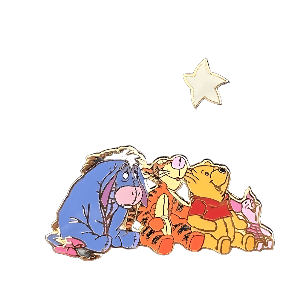 Pooh and Friends Star Gazing 2 Pin Set - Full Set Disney pin