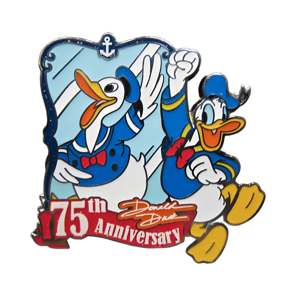 Donald Duck 75th Anniversary Disney pin