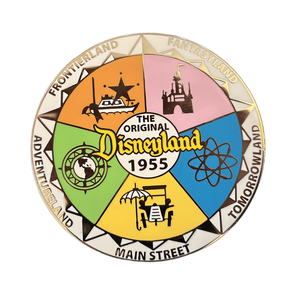 Lands wheel Disney pin