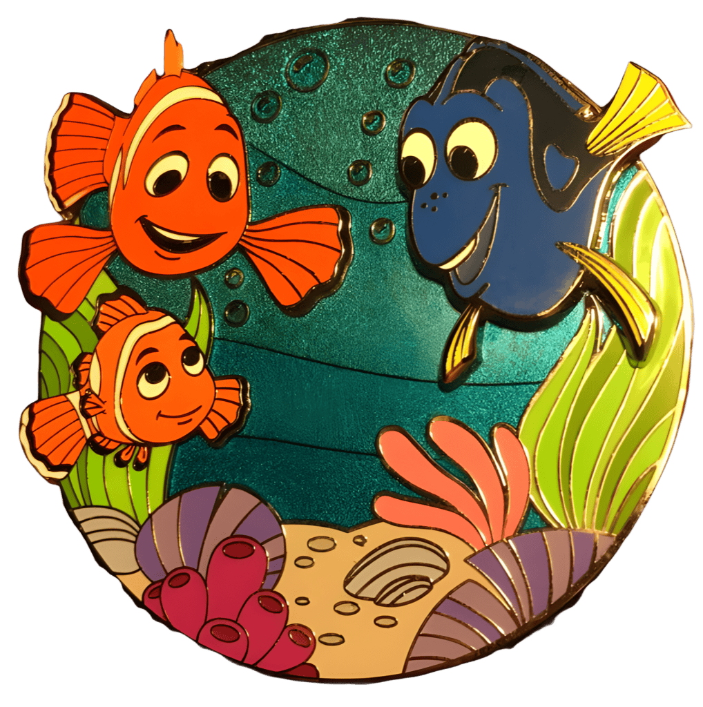 Nemo Dory Marlin Underwater Disney pin