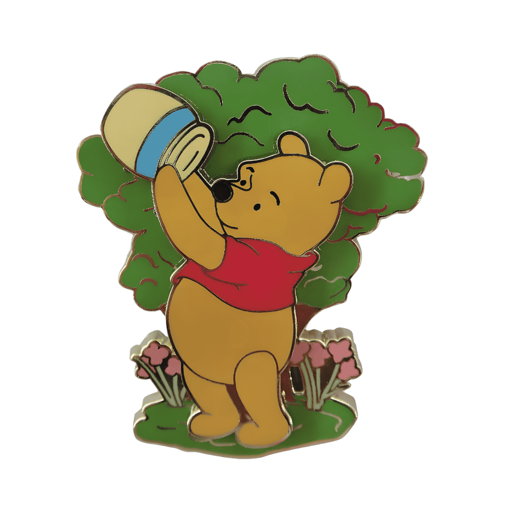 Pooh with Empty Pot Disney pin