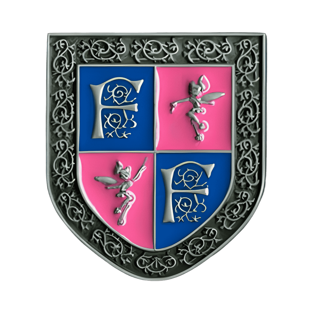 Fantasyland Crest Disney pin