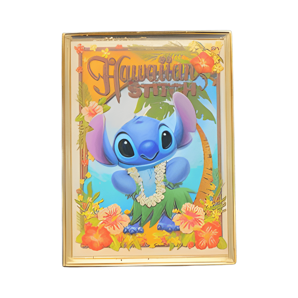 Hawaiian Stitch Disney pin