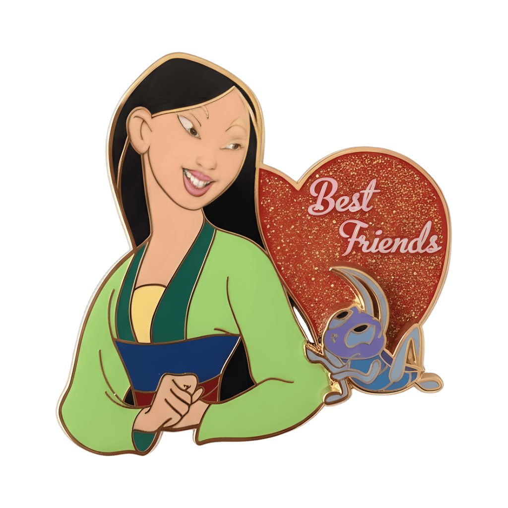 Mulan & Cri-Kee Disney pin
