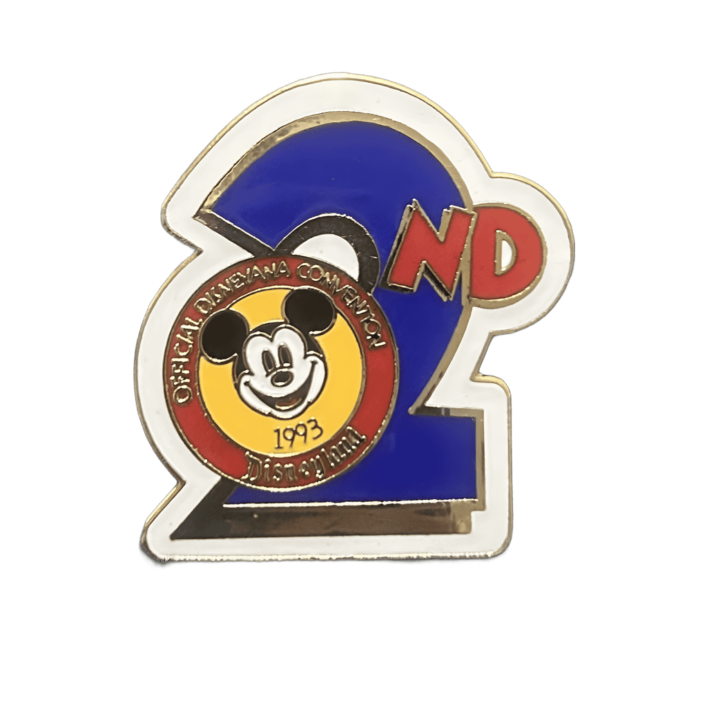 2nd Official Disneyana Convention 1993 Disney pin