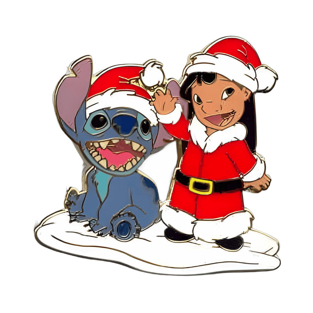 Lilo and Stitch in Snow Disney pin