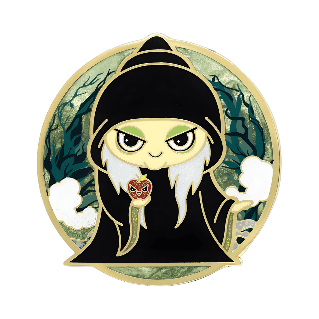 Evil Queen Old Hag Disney pin