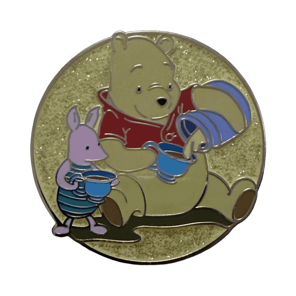 Pooh and Piglet Having Tea Disney pin