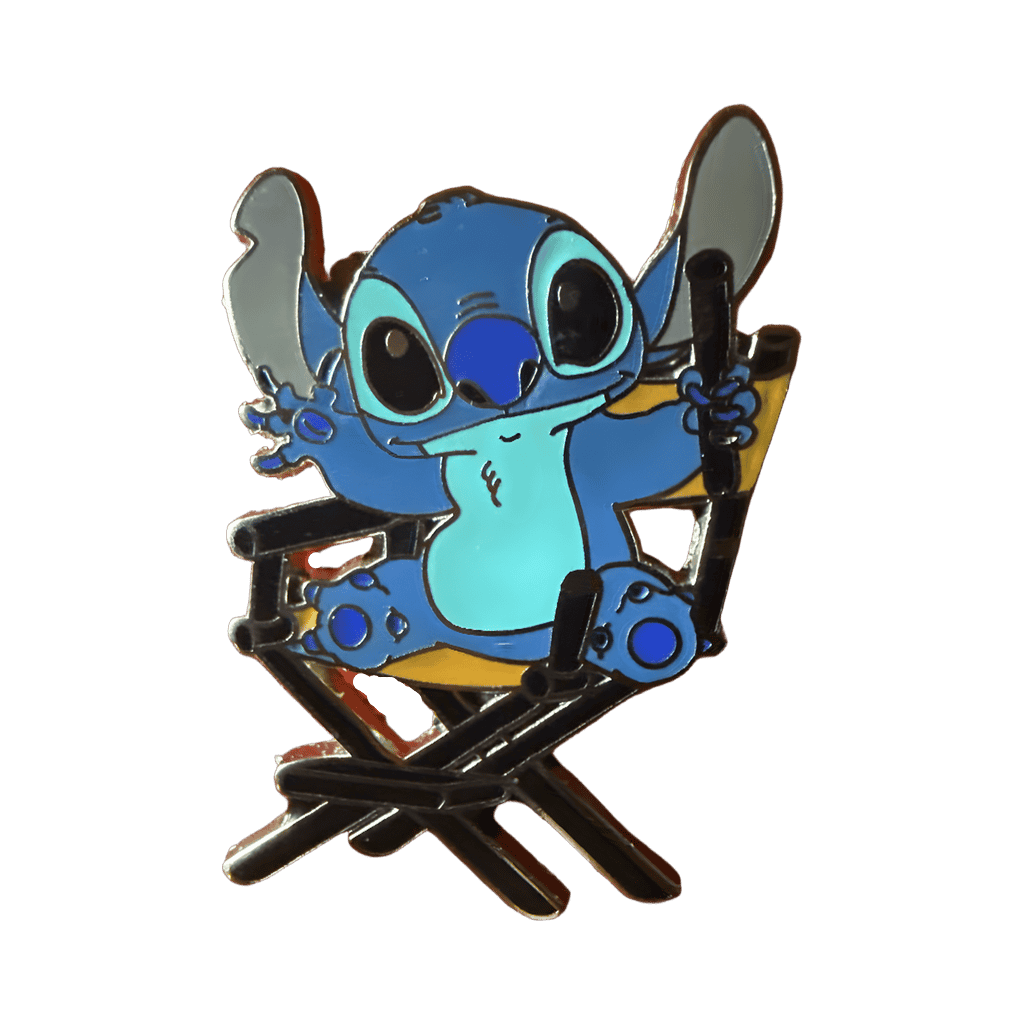 Stitch Director's Chair Disney pin