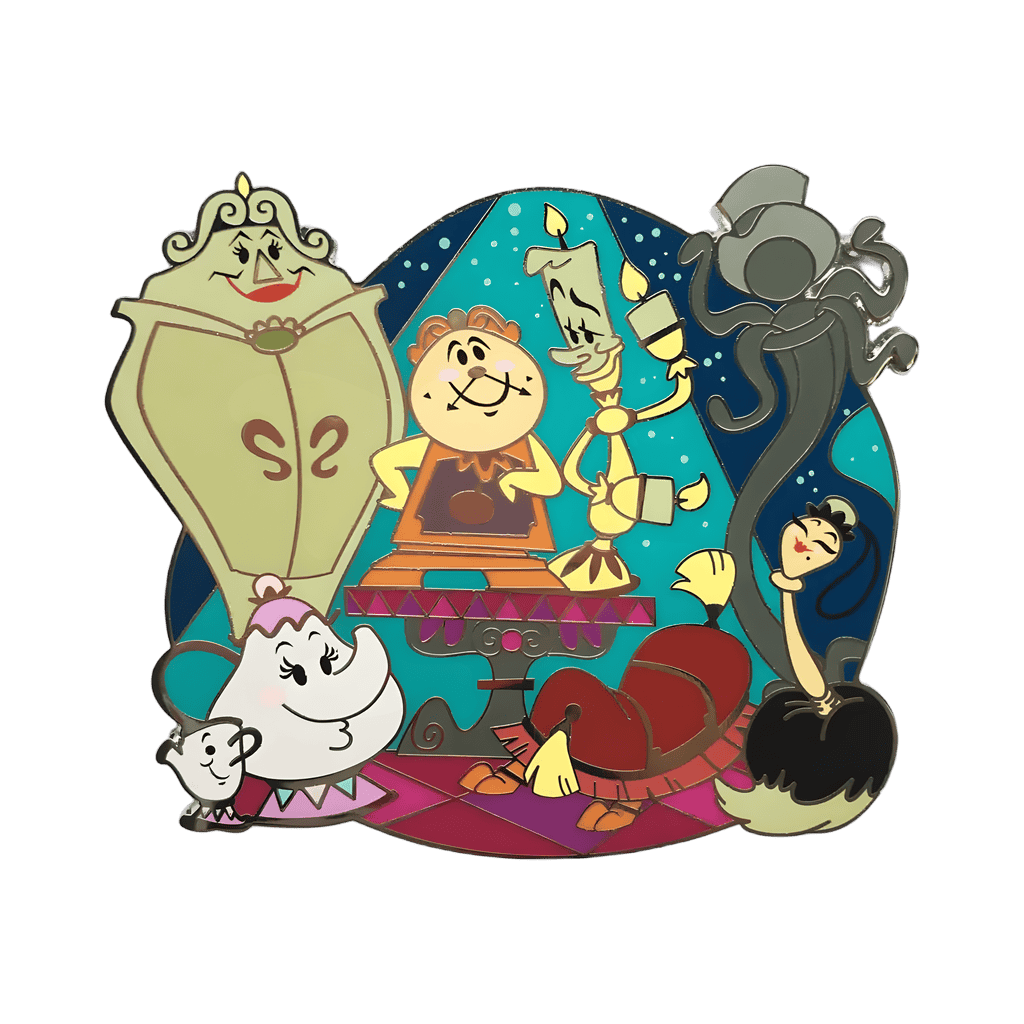 Beauty and the Beast Disney pin