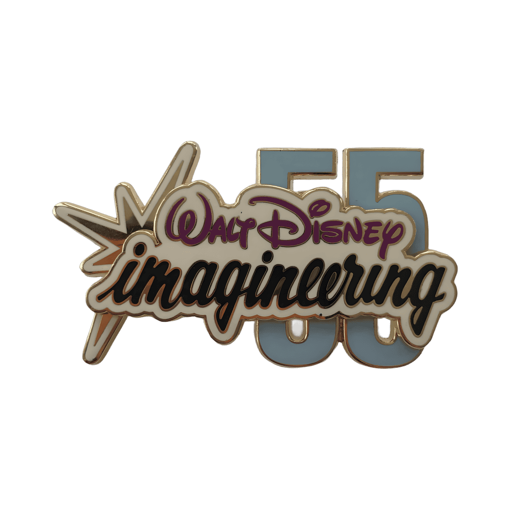 Imagineering Logo - 55 Star Disney pin