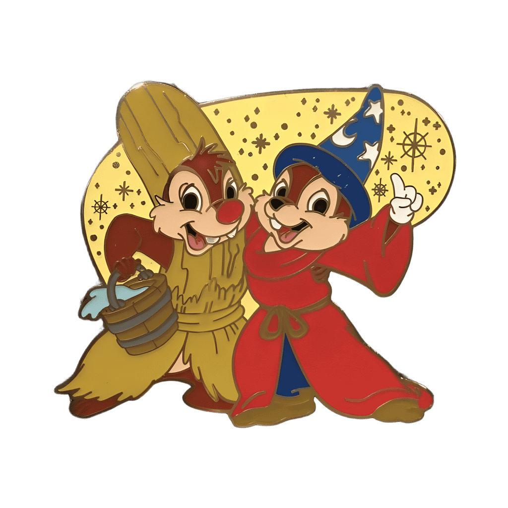 Chip and Dale Disney pin