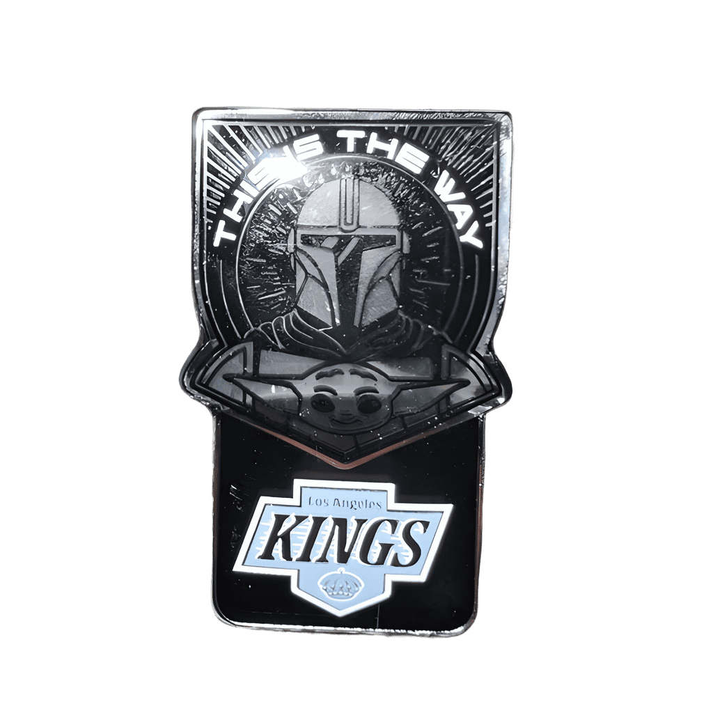 LA Kings and Mandalorian Disney pin