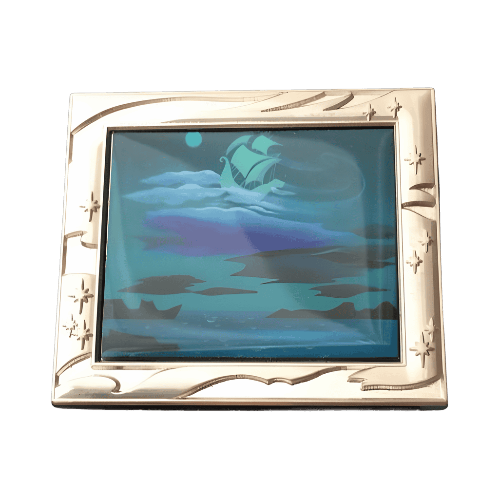 Jolly Roger Concept Art Disney pin