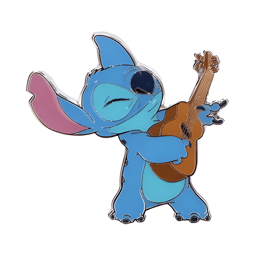 Stitch Playing Ukulele Disney pin