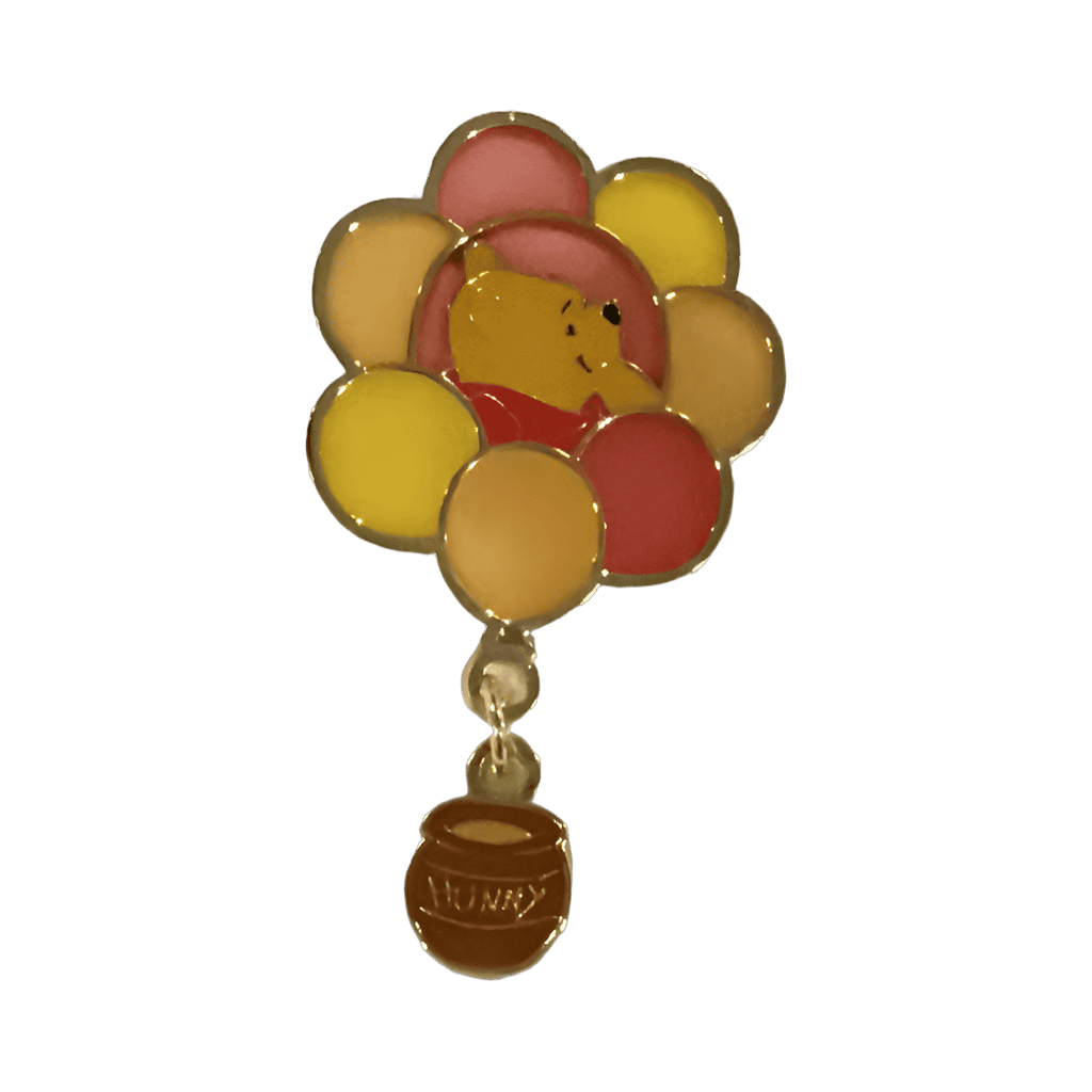 Winnie the Pooh in Flower Frame Disney pin