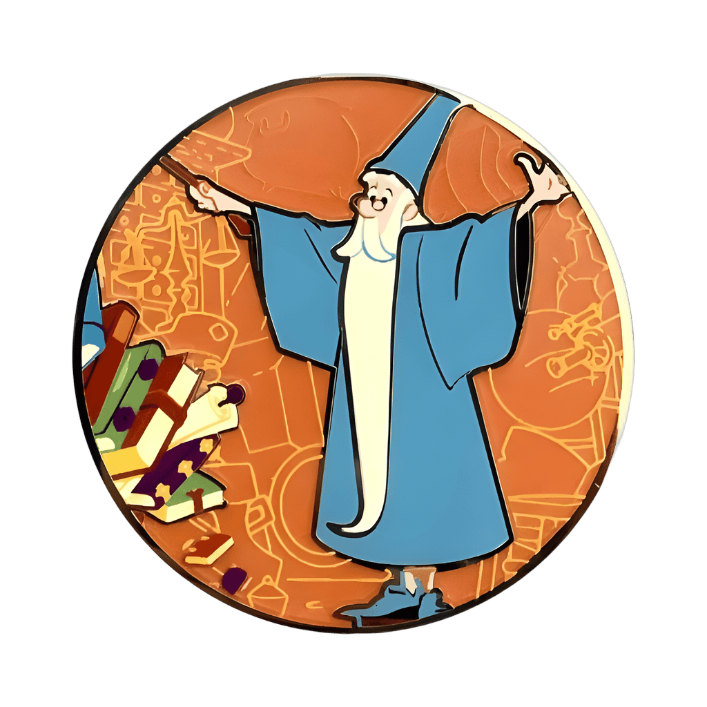 Merlin Disney pin