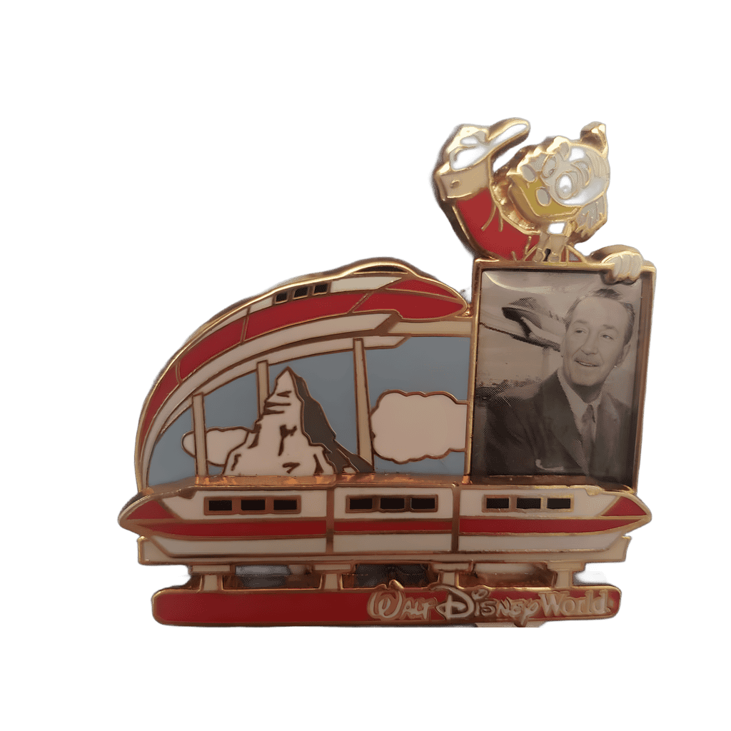 Walt Disney, Ludwig Von Drake - Monorail Disney pin