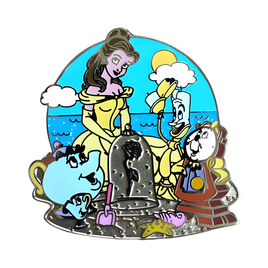 Belle and friends Disney pin