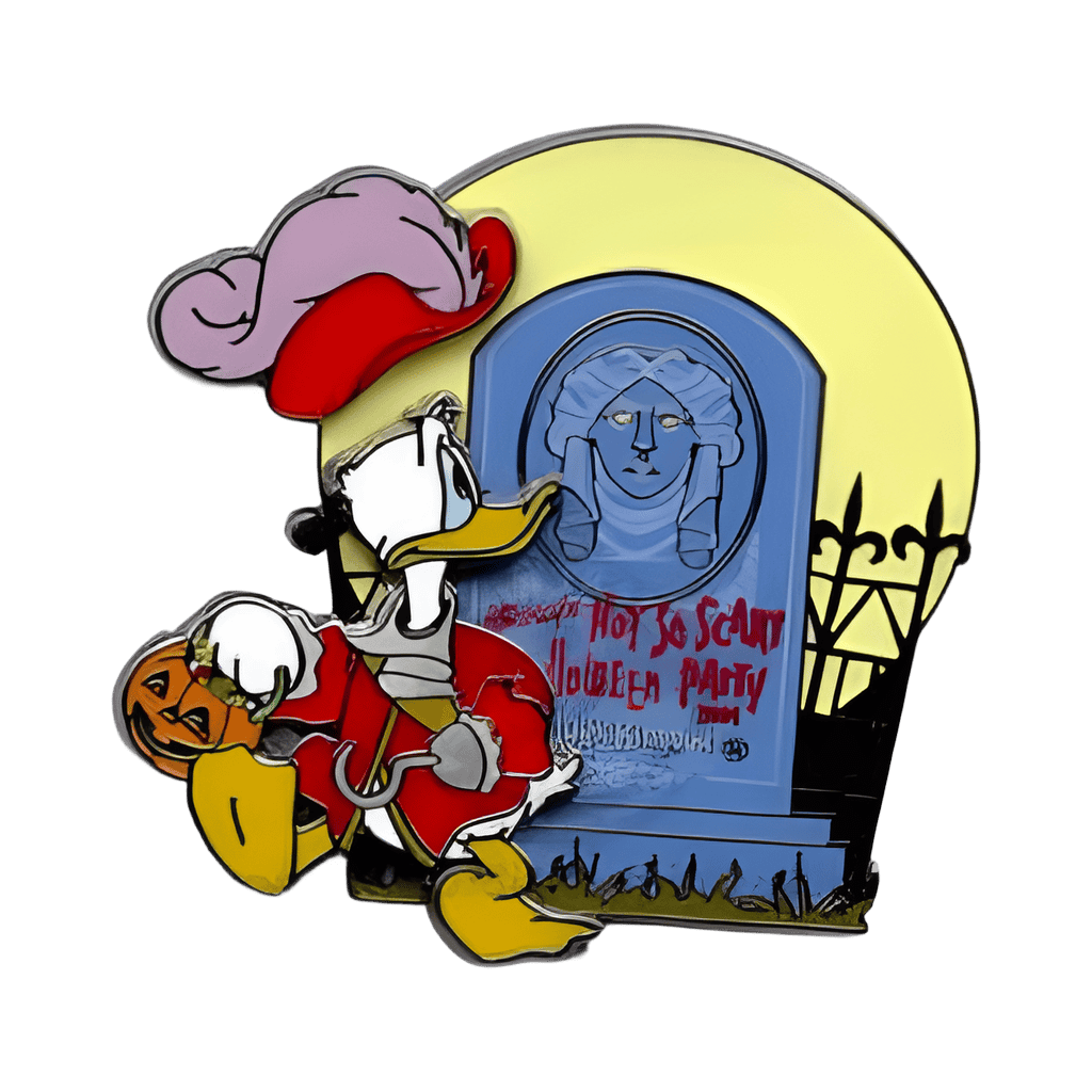 Pirate Donald with Leota's Tombstone Disney pin